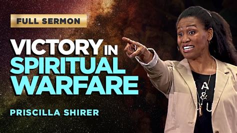 Putting On The Full Armor of God (FULL SERMON) - Priscilla Shirer