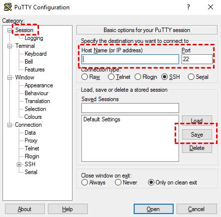 Putty error 433.  Diligently assess your network settings, host I'm having trouble using putty ...
