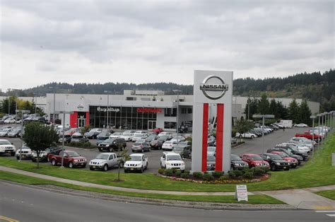 BILL KORUM'S PUYALLUP NISSAN 101 VALLEY AVE NW PUYALLUP, WA 98371 Phone Numbers Main Line 253-848-4507 Internet Sales 253-200-3334 Service 253-848-4507 Sales Hours Monday-Friday 8:30 AM - 7:00 PM Saturday 9:00 AM - 7:00 PM Sunday Closed Service Hours Monday-Friday 7:30 AM - 6:00 PM Saturday 8:00 AM - 5:00 PM Sunday Closed Languages Spoken . 