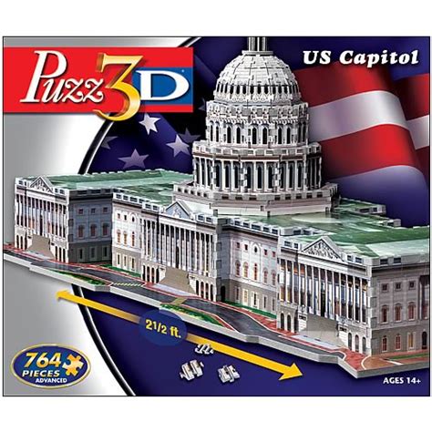 Puzz3D 3D Puzzle of the US Capitol Building Etsy
