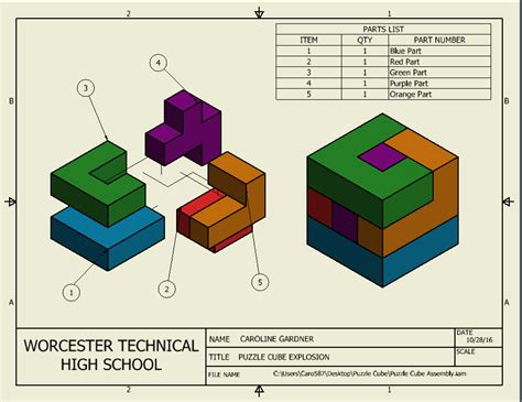 Puzzle Cube pltw