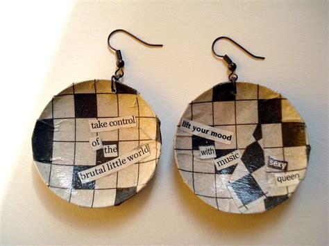 Puzzle Earrings Juwelen, Puzzel, Puzzles - Pinterest