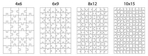 Puzzle pattern.  Various difficulty levels.  Find your perfect picture for your projec...