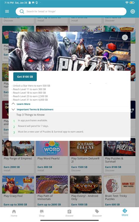 Puzzles and survival swagbucks offer. 4 comments. Inbox Pounds: The UK's highest paying online rewards club. Earn money online. IBP is from the same company that owns Swagbucks, but it has a UK focus and a higher payout. Get paid for sign up offers, playing games, completing surveys, watching videos, and searching the web. Check out the guide, sidebar and posts to get started. 