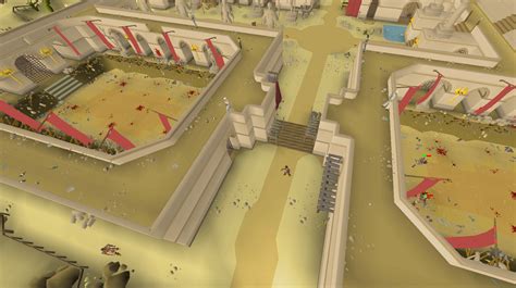 The Emir's Arena, also known as the Al Kharid PvP Arena, is