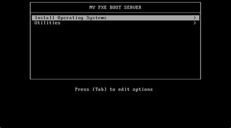 Pxe boot menu.  By following this guide, you&rsquo;ve set up a fully functional PXE server...