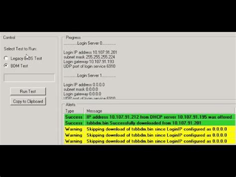 Pxe checker.  # First test if the DHCP server redirects the PXE client ...
