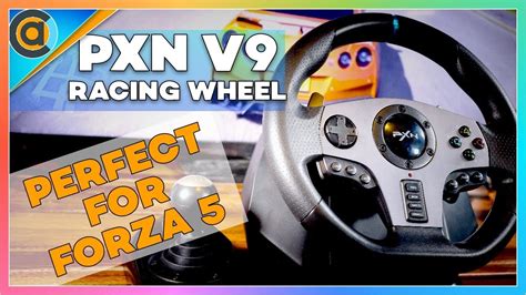 Video about Driving a Nissan GTR R35 (800HP) in Forza Horizon 5 using a PXN V9 Racing wheel. this PXN V9 is an entry-level steering wheel and little bit hard.... 