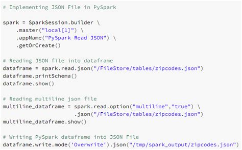 PySpark Read JSON file into DataFrame Cooding Dessign