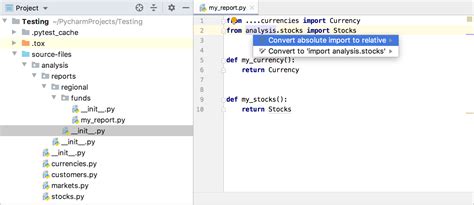 Pycharm optimize imports order.  Order imports alphabetically within each...