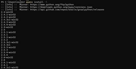 Pyenv windows.  Though I cannot get it become global python version using pyenv ...