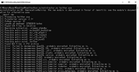 Pyinstaller decompile online. 7, 4. x and 3.  Decompile Extracting Python Source Code from...
