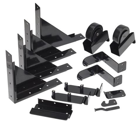 Pylex 11052 Sliding Gate Hardware Kit - Black for sale online eBay