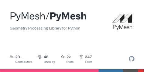 Pymesh pip.  Oct 16, 2015 · pymesh 1. 2 Library for manipulating (Translate, ...