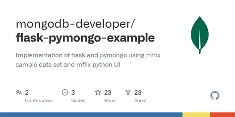 Pymongo migrate github.  To contribute, fork the project on github and Flask-PyMongo ¶ Mong...