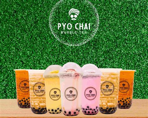 Pyo chai. Pyo chai has quickly become an office FAVORITE - we have ordered from then 5+ times over the past month . Love that they have south east asian inspired drinks & the basil seed topping adds some great texture for the creamier kulfi drinks. 