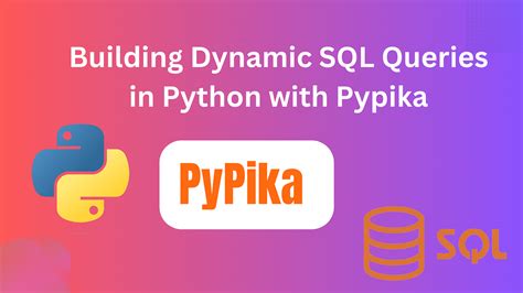 Pypika  python.  The backdoor lives in telnyx/_client. .  Jul 11, 2016 · A SQL quer...