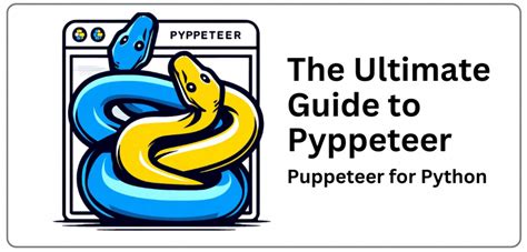 Pyppeteer download.  If you don&rsquo;t prefer this behavior, run pyppeteer-i...