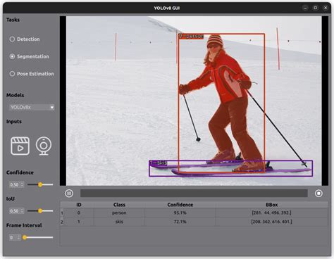 Pyqt camera.  All python scripts performing detection, pose and segmenta...