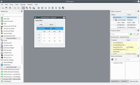 Pyqt designer tool.  PyQt is a Python binding of the cross-platform GUI ...