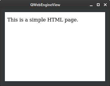 Pyqt qwebengineview.  See how to create a simple web browser, load local and remote we...