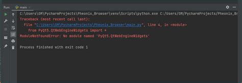 Pyqt5 qtwebenginewidgets not found.  I tried to install that component using the Qt ...