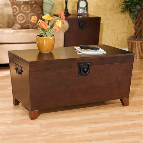 Pyramid Trunk Coffee Table, Mission Style, Multiple Finishes - Walmart