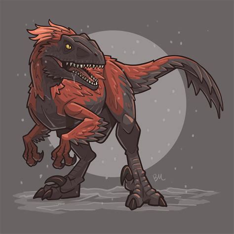 Pyroraptor by AkiAP on DeviantArt