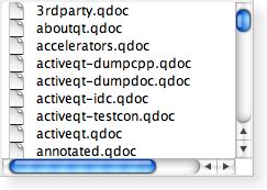 Pyside2 qlistview. QtWidgets.  Items are spaced according to their PySide.  How they can be us...