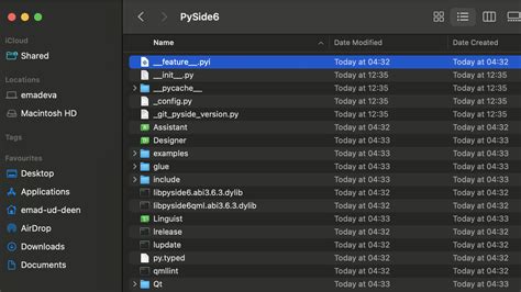 Pyside6 install mac.  pip3 install PySide6 I tried to run this simple app from V...