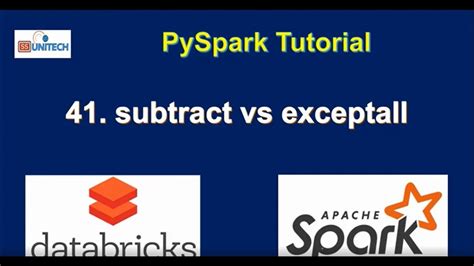 Pyspark subtract vs exceptall. array_except(col1, col2) [source] # Array fun...