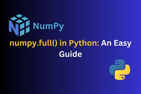 Python/NumPy - Wikibooks