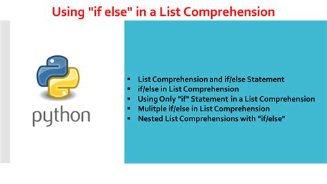 Python [10] : Python List Comprehensions; Zarif ve Etkili Liste Oluşturma. 