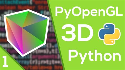 Python 3D Rendering - PyOpenGL Tutorial - YouTube