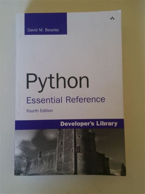 Python Essential Reference Developers Library David M Beazley