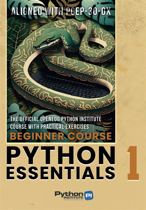 Python Essentials 1: Aligned with PCEP-30-0X