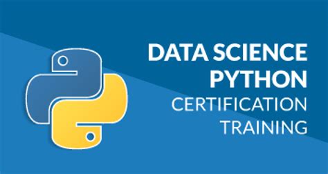 Python For Data Science Certification Training Course Training Is One