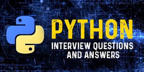 Python Interview Questions and Answers for Freshers and Experienced FITA Academy