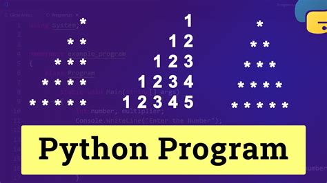 Python Program to Print Right Triangle Number Pattern