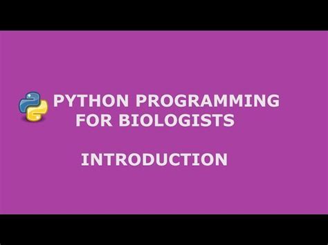 Python Programming Bioinformatics Biologists Read single sequence