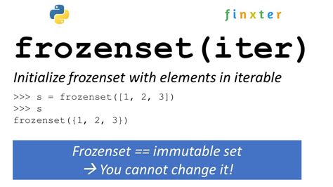 Python Python frozenset() Function - CodeProject Reference