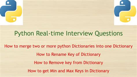 Python Real Time Interview Questions & Answers Part1 YouTube