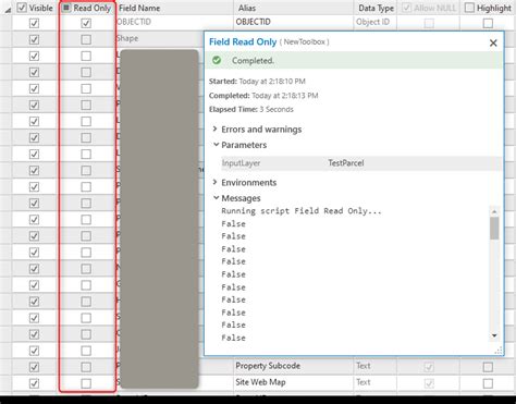 Python Script to Set Fields to "Read Only" in ArcG... Esri Community