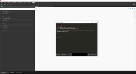 Python Templates in Dynamo 2.0 The Dynamo Primer