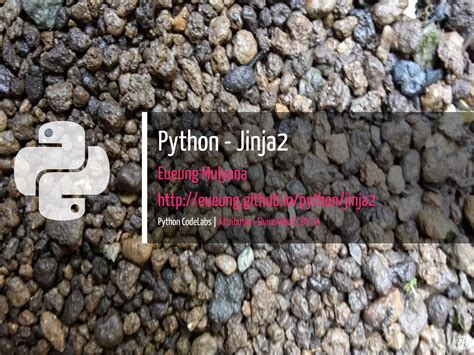 Python Templating Engine Intro to Jinja