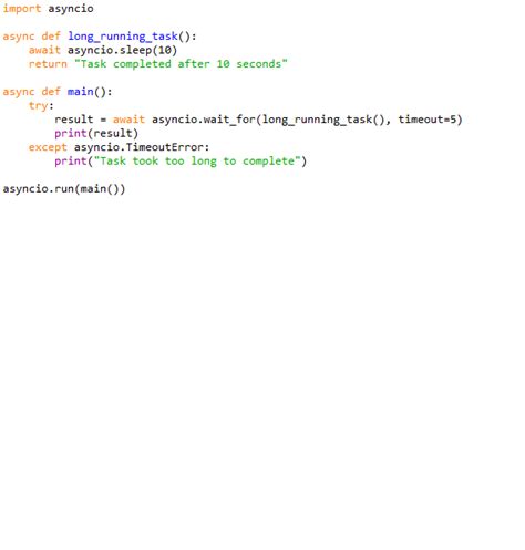 Python async for timeout.  WebRTC may be a better fit depending on your use...