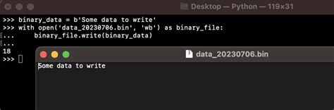 Python binary file write.  I find particularly difficult reading binary file wi...