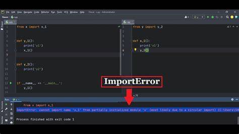 Python cannot import name from init py.  Learn how to fix it. py This module implements spe...