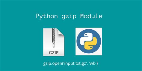 Python check if file is gzipped.  The gzip module provides a simple interface for...