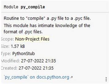 Python compile to pyc.  If the plugin is run under a different Python version (e. py #...